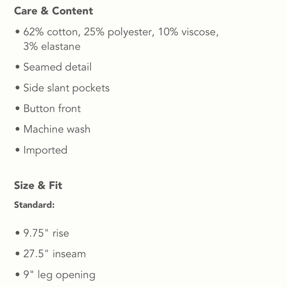 Anthropologie Pilcro Front Seam Denim Leggings - Picture 10 of 11